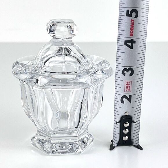 Baccarat Harcourt Missouri Mustard Jar - Picture 8 of 9